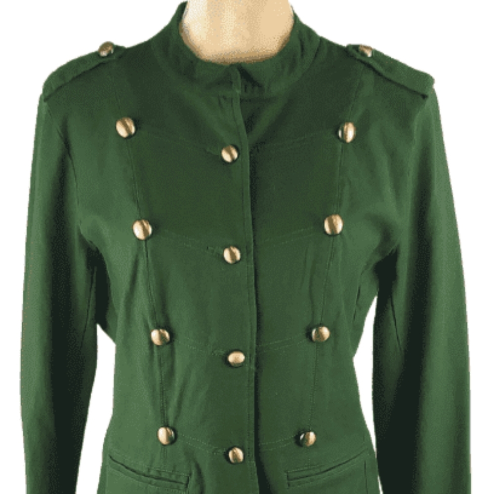Soho New York & Company women's green jacket size M